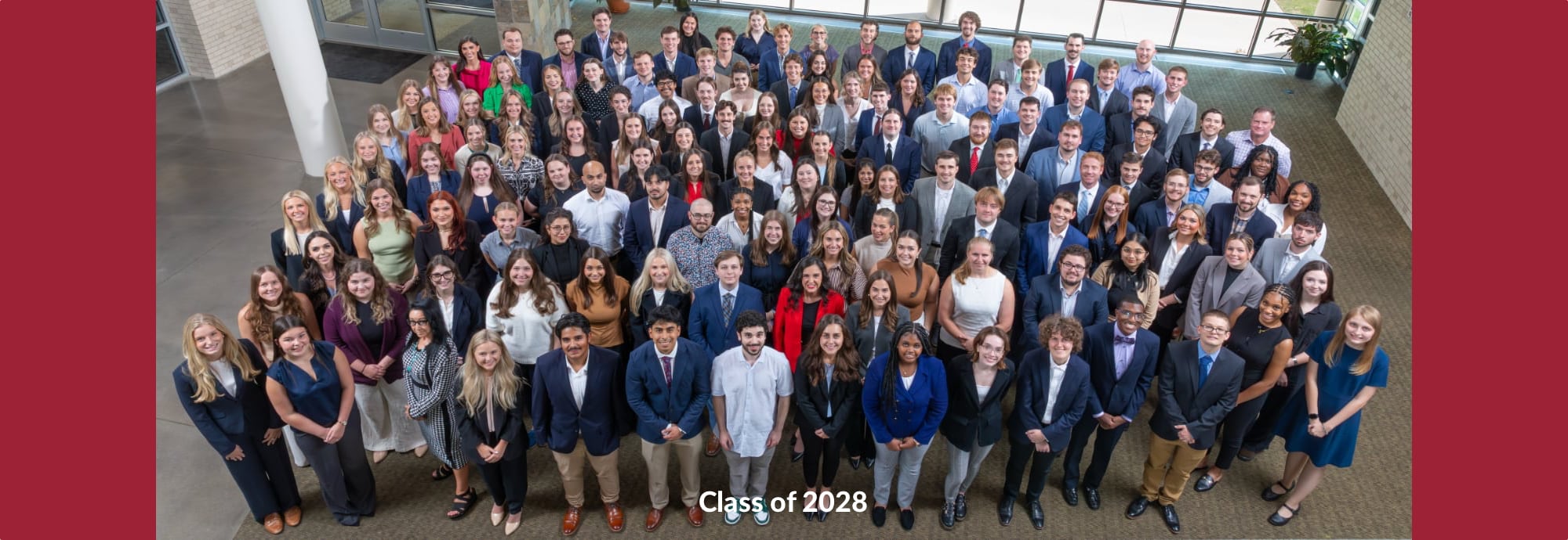 Class of 2028 group photo as 1Ls