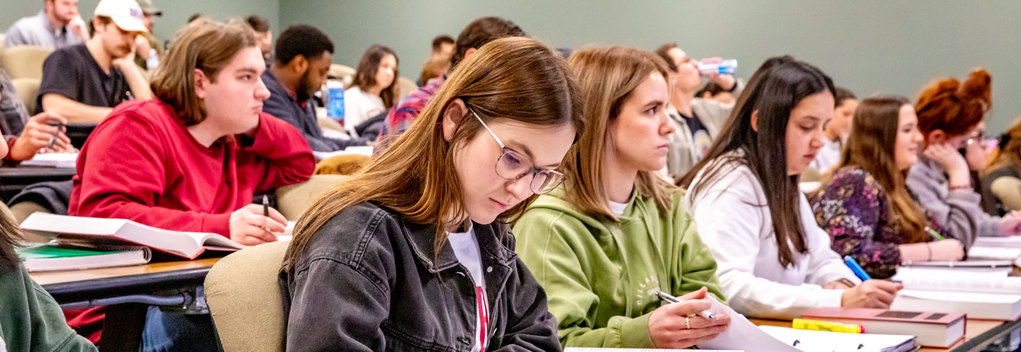 law students in class