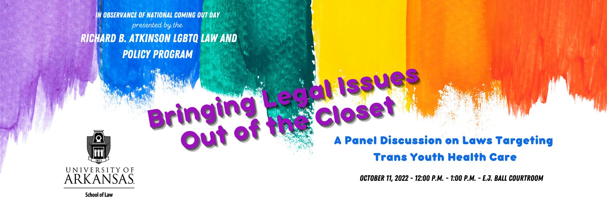 Bringing Legal Issues Out of the Closet panel