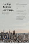 Hastings Business Law Journal